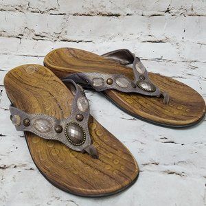 Orthaheel 11? Women's Jeweled Orthotic Flip Flops